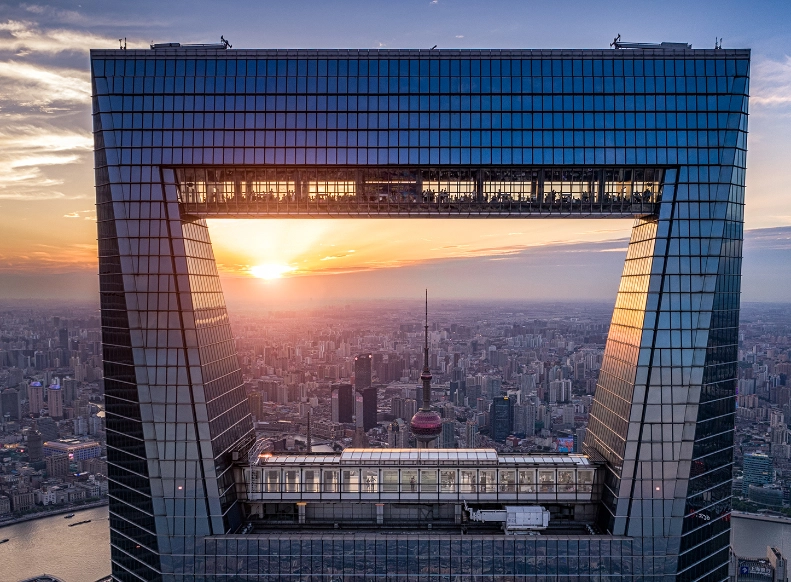 window of Shanghai